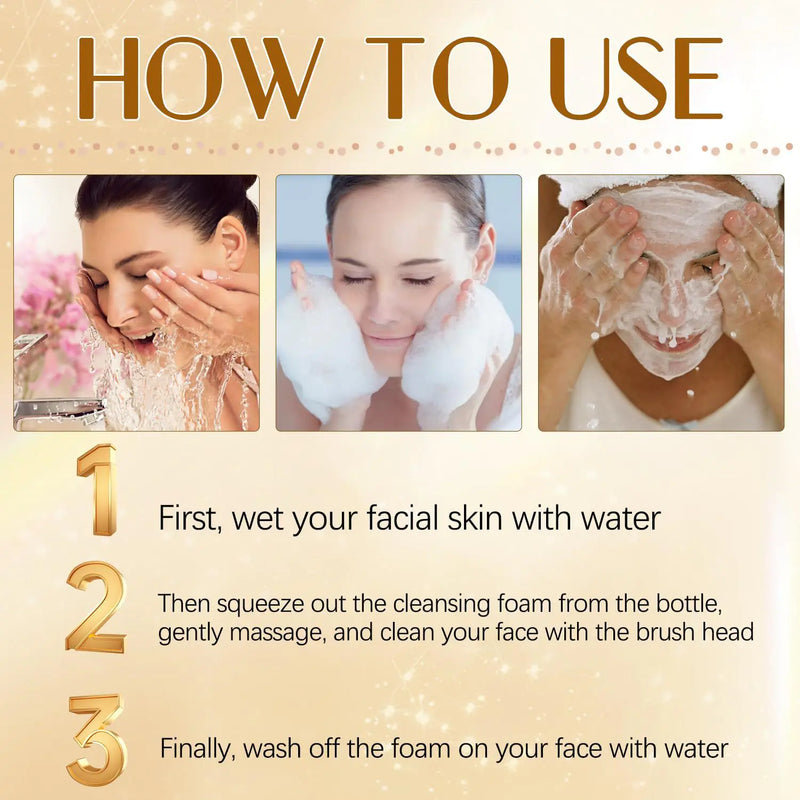 Amino Acid Foaming Cleanser for Oily Skin and Blackheads